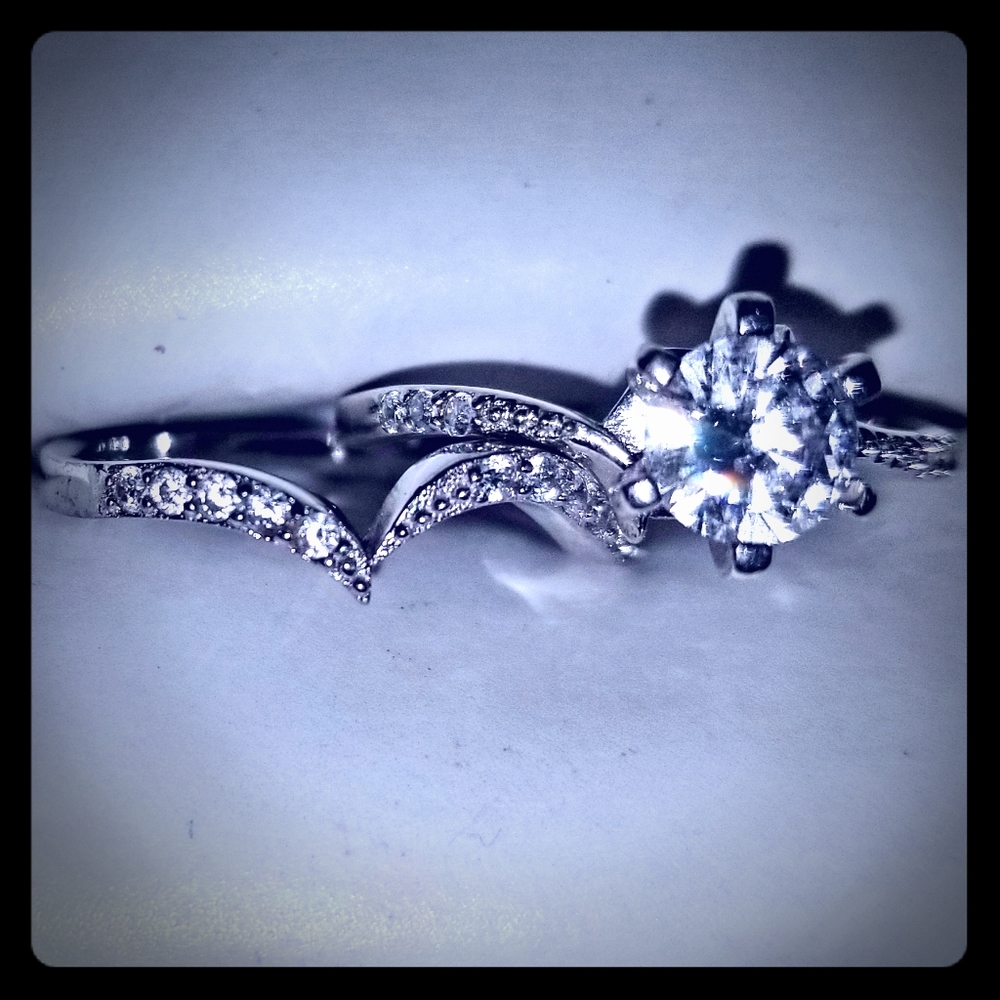 Set of 2 wedding rings